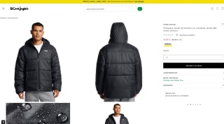 Chaqueta Under Armour casual Lw Insulated Jacket-Blk Under Armour Hombre por solo 43,95€