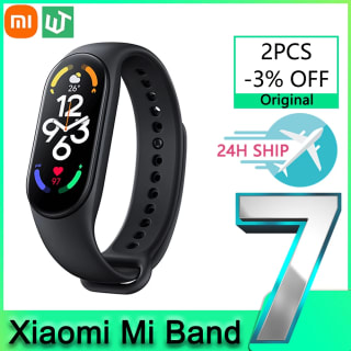 Smartwatch da Xiaomi, modelo Smart Band 7 - R$ 147,75