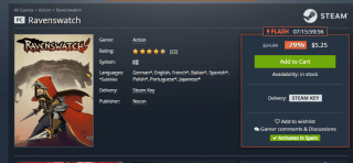 Ravenswatch (PC) Código de Steam Global por 5,16€