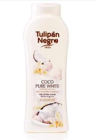 Tulipan negro gel de baño coco 650ml por 1.05€