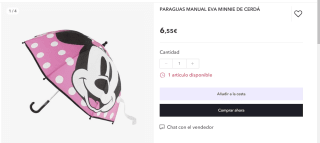 Recopilación Pack de 2 paraguas infantiles desde 4,59€ la unidad