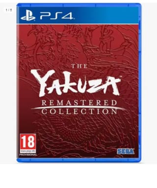 Juego The Yakuza Remastered Collection PS4 por 18.13€ (Cuenta Nueva 10.76€)