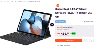 Xiaomi Book S 12.4" - Laptop + Xiaomi Book S 12.4 Keyboard voor €489,95 bij Ibood