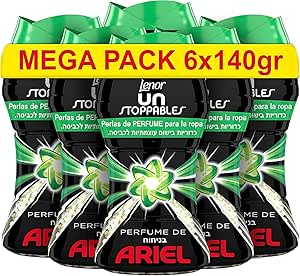 Lenor UNstoppables Fragancia Ariel Perlas Perfume 6 x 140 g por 10,99€