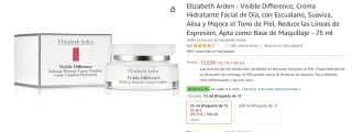 Elizabeth Arden Crema Hidratante Facial de Día 75ml por 11,45€