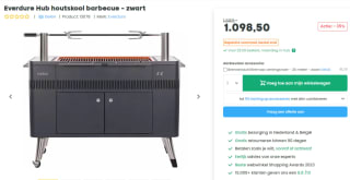 Everdure Hub houtskool barbecue voor €1098,50 bij Toppy