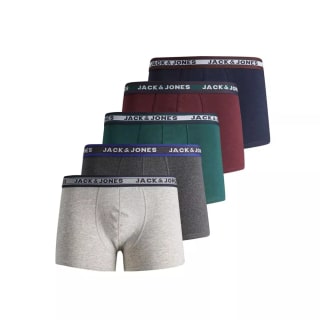 Pack 5 Boxers Jack & Jones por 11.09€