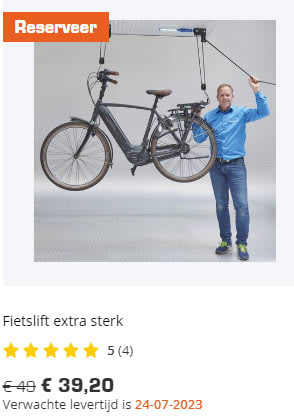 20% korting op alles + gratis bezorging bij Datona