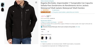 Regatta Birchdale chaqueta impermeable por 33,95€