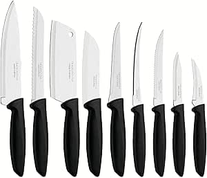 Juego de 9 Cubiertos Tramontina Plenus por $263 | Descuento Amazon