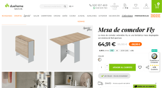 Mesa de Comedor Fly por 64,91€
