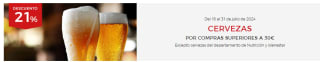 Super promociones en Cervezas en El Corte Inglés