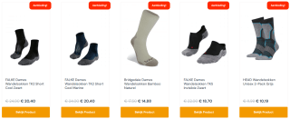 15% korting op alles bij SokkenDirect