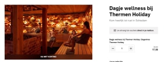 Dagje wellness bij Thermen Holiday in Schiedam voor €17,50 via de AD