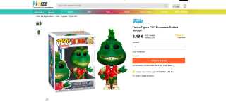 Marca Funko Figura POP Dinosaurs Robbie Sinclair por 9,49€