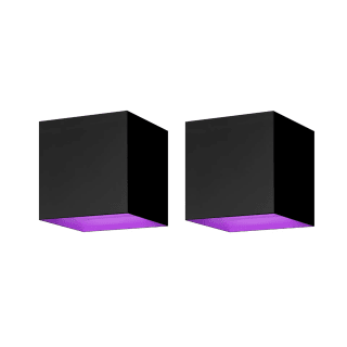 Hombli Outdoor Wand Verlichting V2 Lamp Grijs of zwart 2-Pack voor €79,95 bij Tink