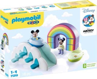 Playmobil 1.2.3 Mickey Mouse Wolkenhuis (71319) voor €23,97