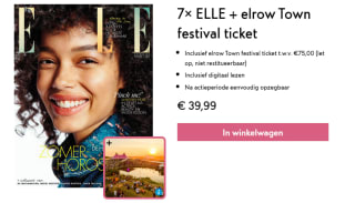 Gratis elrow Town festival ticket bij 7x ELLE Magazine voor €39,99