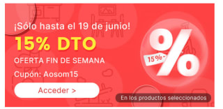 -15% de descuento en seleccionados desde Aosom