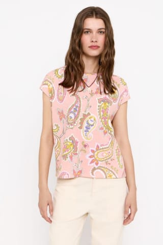 2 Camisetas básica de puntilla para Mujer Cortefiel por 9.58€