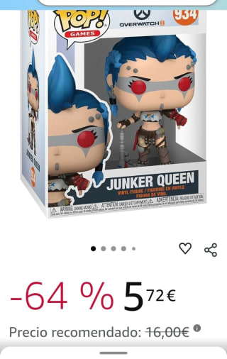 Figura Funko Pop! Games: Overwatch 2- Junker Queen por 5,72€
