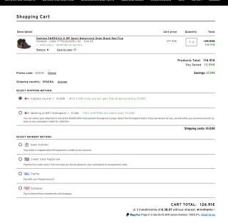 DAINESE Energica D-WP parte superior en cuero por solo 116,91€