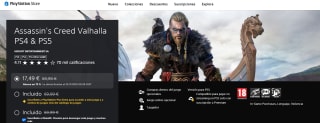 Juego Assassin's Creed Valhalla PS4 & PS5 por 17,49€