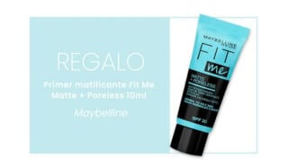 Regalo Fit Me Matte con compra.