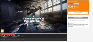 Videojuego para Nintendo Tony Hawk's™ Pro Skater™ 1 + 2 por 17,99€