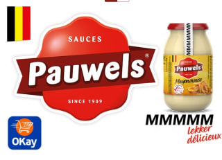 Pauwels mayonaise 100% terugbetaald bij Okay via Hashting