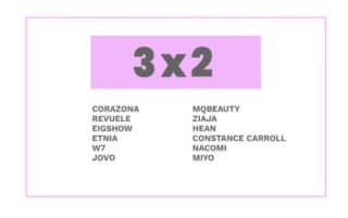 3×2 en Multimarcas desde Maquillalia.