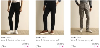 Pantalones Emidio Tucci por 11€