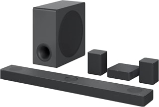 Barra de Sonido Inteligente LG S80QR , 620W, 5.1.3 canales, Triple Altavoz Atmos Vertical, Altavoces Traseros Incluidos, Sonido Envolvente Dolby Atmos, dst:X e IMAX por 599€