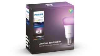 Philips Hue White and Color Ambiance Starterkit E27 (2 lampen, dimmer + bridge) voor €75 bij Beter Bed