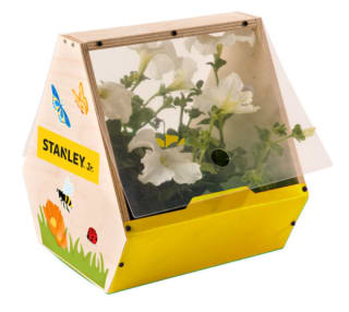 Stanley Jr. Bouwpakket Houten Broeikas voor €7,52 bij iBood