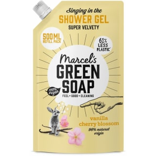 2+2 gratis op Marcel's Green Soap shower gel navulling bij Plein