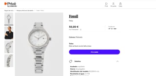 Reloj para mujer marca Fossil por 58€