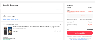 IIIF150 Air2 Ultra 5G, AMOLED 16GB+512GB por 266,43€