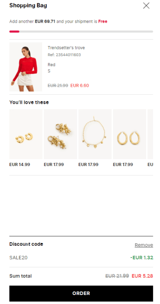 20% extra korting op de sale van Loavies