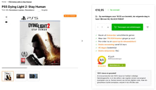PS5 Dying Light 2: Stay Human voor 16,95 euro