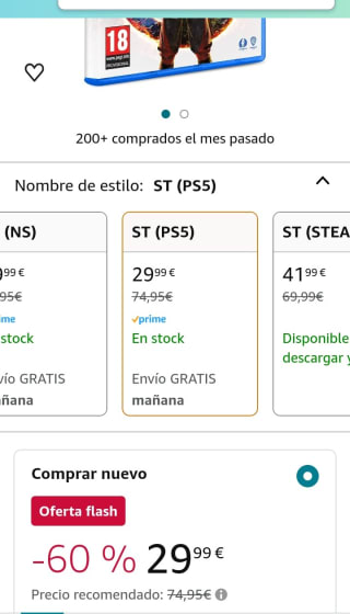 MORTAL KOMBAT 1 Standard Edition (PS5) por 29,99€.