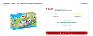 Playmobil Playmo Kart 1 (71633) voor €7,51 bij Alternate