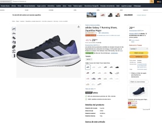 Zapatillas Adidas Galaxy 7 Running Shoes Mujer por solo 29,99€
