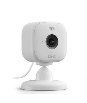Cámara de vigilancia IP - Amazon Blink Mini 2, HD, Visión nocturna en color, Audio bidireccional, Detección movimiento, Compatible Alexa por 18.99€