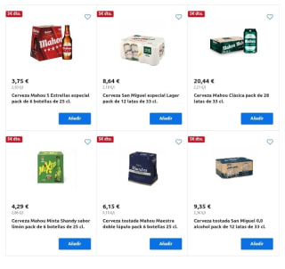 -5€ de Descuento directo por compra de 22€ en Carrefour.