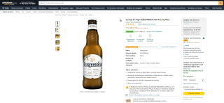 Cerveja de Trigo da HOEGAARDEN de 330ml - R$ 7,19