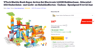 VTech Marble Rush Super Action Set Electronic voor €16,19 bij Bol