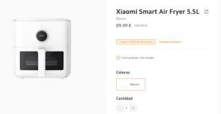 Xiaomi Smart Air Fryer 5.5L por 79,99€