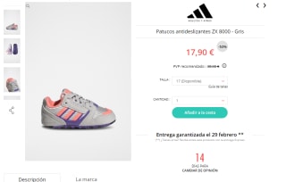Zapatillas Adidas desde solo 18,90€