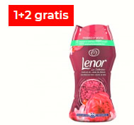 Lenor geurparels 1+2 gratis bij Hoogvliet